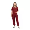 Bluzka medyczna SCRUBS MEDI TEDDY - TALLANTE MERLOT SCRUB
